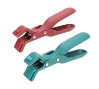 ZAWELIYO 2PCS Anti Scalding Dish Plate Gripper Clips Tongs Fits Air Fryer, Lightweight Plastic Anti Scald and Non Slip Clip for Removing Hot Plates Or Bowls from Microwave Ovens