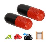 ZAWELIYO 2pcs Shoe Deodorizer Balls Sneaker Odor Eliminator with High Hygroscopicity Zeolite for Shoes Gym Bags Closet