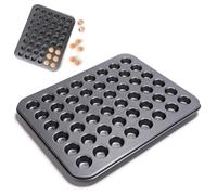 ZAWELIYO 48 Cup Mini Muffin Tray, Non Stick Mini Round Cupcake Pan, Multiport Cupcake Tray for Baking 48 Mini Muffins At Once, Easy Release Bakeware for Home Baking, Kitchen, Party