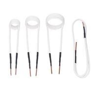 ZAWELIYO 4Pcs Induction Heater Coil Kit Brass 20 30 40 750mm for Rusty Bolt Nut Removal High Temperature Resistant for Dismantling Rusty Bolts and Nuts