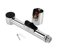 ZAWELIYO Bidet Sprayer, Handheld Portable Chrome Plated ABS Shattaf Toilet Shower Spray, with Bright Chrome Finish for Kitchen Bathroom Personal Hygiene