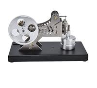 ZAWELIYO Classical Vacuum Engine Model Aluminum Educational Toy for Science Projects and Physics Learning 5.9" 451g