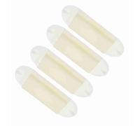 ZAWELIYO Efficient Bee Escape Equipment, Beehive Door for Beekeepers - Beekeeping Tools - White Plastic, Pack of 4