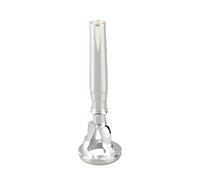 ZAWELIYO Embouchure Trainer for Lip Muscles Building, Durable Copper and Silver Plating Tool for Saxophone and Trumpet Players, 1 Unit