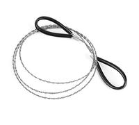 ZAWELIYO Emergency Wire Saw, 27.2inch Mini Outdoor Survival Steel Wire for Outdoor Camping Gardening Outdoor Camping Tree Branch Wood Cutting