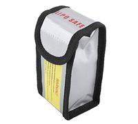 ZAWELIYO Fireproof High Temperature Resistant Battery Protective Bag for Charging and Traveling, Mystical/Fantasy Retardant for All Batteries, Made of Fiberglass, 2.6 * 1.9 * 4.9 Inch