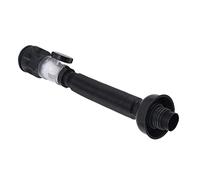 ZAWELIYO Flexible Black PVC Basin Drain Pipe for Kitchen Bathroom, Adjustable Corrugated Design for Plumbing Problems (Bounce Multi-Function)