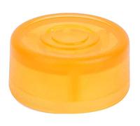 ZAWELIYO Guitar Effect Pedal Foot Nail, Durable Plastic Knob (Orange) | Easy installation, Small size, Two color options, Ideal for guitar effects