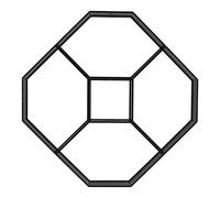 ZAWELIYO Hexagonal Paving Mold Durable Concrete Paths Maker for Garden, 40.5x40.5cm, Reusable Stepping Stone Mould
