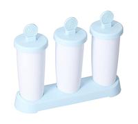 ZAWELIYO Ice Cream Mold Set of 2 Durable PE Ice Cube Maker for DIY Summer