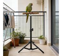ZAWELIYO Interaction Training Perch Adjustable Height Multifunctional Stand for Outdoor Play Area