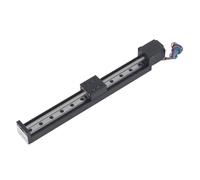 ZAWELIYO Linear Rail Guide Slide Actuator, 200mm Stroke T6x4 Leading Screw CNC Sliding Table with Stepper Motor for Milling and Testing Equipment