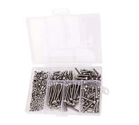 ZAWELIYO M3 Stainless Steel Socket Head Cap Screws Set with Storage Box for Project 150pcs
