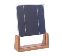 ZAWELIYO Mini Monocrystalline Solar Panel 3W High Conversion for Science Teaching Home Decor with Photovoltaic Principle for Educational Use