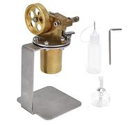 ZAWELIYO Mini Stirling Engine Model for Physics Learning Education Science Projects and Classroom Demonstrations Iron 4.7x2.4in