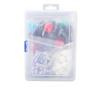 ZAWELIYO Molecular Model Kit for Organic Chemistry Learning | 57 Atoms 56 Links, Color Coded ABS, No Tools Needed, Ball and Stick or Space Filling Model, Storage Box