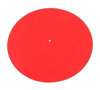 ZAWELIYO Phonograph Wool Pad for Delicate Sound and Vibration Control, 30cm Anti-Skid Turntable Mat, Compatible with All Standard Platters