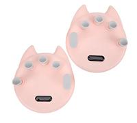 ZAWELIYO Piano Finger Trainers for Beginners 2Pcs Effective Strengthen Posture Corrector ABS Silicone Pink (Pink)
