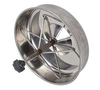 ZAWELIYO Piglets Feeding Trough Durable Stainless Steel Multiple Positions Large Capacity for Livestock Farmers Piglets Feeding Trough Farm Animal Poultry Livestock Tool (Large Size)