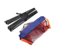 ZAWELIYO Portable Badminton Net Rack, Adjustable Height | Easy setup, lightweight nylon, indoor outdoor use, sturdy frame