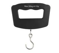 ZAWELIYO Portable Digital Fish Hook Scale 50kg/10g, Mini Electronic Hanging Scale with LED Display, Precision Luggage Weight for Fishing Luggage Shopping