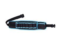 ZAWELIYO Repair Tool Waist Bag with Heavy Bearing and Design for Electricians - Multi Function Canvas Storage Pouch in Blue and Black