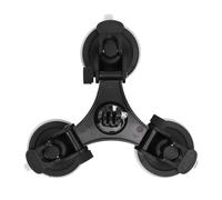 ZAWELIYO Satellite Suction Cup Mount RV Roof Mount Tripod Mounting Kit with 3 Powerful 10KG Suction Cups for Internet Satellite on Car Glass Tile Iron Roofs