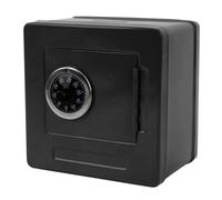 ZAWELIYO Secure Metal Password Box Spacious Money Storage Box Cash Can | Lock Box for Various Settings (Black)