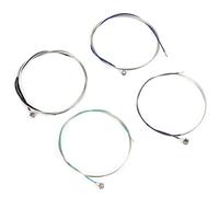 ZAWELIYO Silver Wound Viola Strings Set A-1st D-2nd G-3rd C-4th for Viola Learners 4pcs