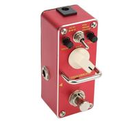 ZAWELIYO Simulator Effect Pedal True Bypass Distortion for Guitarists, Lightweight Red Metal with Flexible Control for Various Sounds