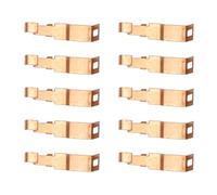 ZAWELIYO Slot Car Replacement Pickup Shoe Set for 440 440x2, Robust Iron Material, 10 Pcs Pick Up Shoe Plug and Play, Quick Installation, Easy Power Connections