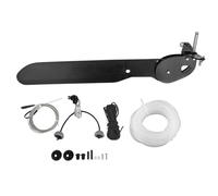 ZAWELIYO Tail Rudder Canoeing Accessory Tail Rudder Plastic Canoeing Rudder Set for Sea Kayaks Fishing Boat Ship