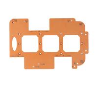 ZAWELIYO Various Size Woodworking Radius Cutting Template 3 in 1 Portable