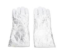ZAWELIYO Welding Gloves, Aluminum Foil Insulation, Extreme Heat Fire Resistant Gloves, for Metal Casting Smelting Pouring