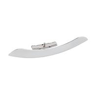 ZAWELIYO Zinc Alloy Banjo Armrest Adjustable Height and Angle Guard Plate for Comfortable Playing Experience, Chrome Color, 1 Unit