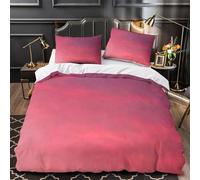 ZAWPPEUIO 3D Printed 3 Pieces Bedding Set Bed Decor Hidden Zipper Super Sunset Sky Quilt Cover Durable Wrinkle-Resistant for Adults,Kids,Teenagers vibrant Abstract Duvet Cover King（220x240cm）