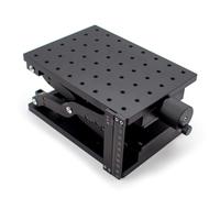 ZAxis Manual Lifting TablePrecis Optical Platform for Labs110MM Stroke Slide210x150MM FineTu AdjustmentIdeal for Experiments and Research