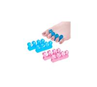 ZaxSota Pedicure Toe Separators Toe Separators for Nail Polish Toe Nail Separator Repeatable Washable Toenail Dividers to Relieve Orthopedic Bunion