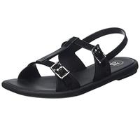 Zaxy Women's RECONHECER ENER Sand Sandal, Black, 4 UK
