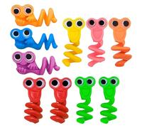 ZAYIO 10pcs Colorful Frog Soft Gel Pencil Toppers - Cute Silicone Cartoon Pen Toppers for Pen Holder Pencil Pot School Supplies and Stationery Supplies, Suitable for Pen Storage and Desk Accessories