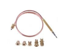 ZAYIUKI Universal Commercial Gas Stove Thermocouple 150cm Brasses Temperature Sensors for Safety Valves M 6 0.75 Thread