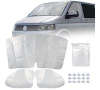 ZAYMDO Internal Thermal Blind Set Replacement for VW T5 T6, Window Front Screen Cover 100% Black Out Sunshade Wrap Windscreen Cover