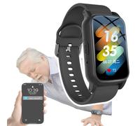 ZAYMGPD Fall Detection Smart Watch,Fall Detection,Video Calling,Gps Positioning,Sos Emergency Call, Health Monitoring Functions, 1.47-Inch Touchscreen,Ip67 Waterproof,Multi-language Support Black