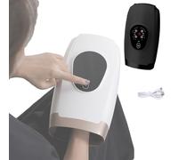 ZAYMGPD Hand Massager,6 Modes,6 Strength Levels, 3 Temperature Levels, With Heating and Pressing Functions, 15-Minute Timer, 360° Wrapping and Pressing,Suitable for Finger and Palm Massage Black