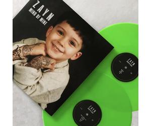 Zayn Malik Mind Of Mine Double Neon Green Vinyl LP Sealed Pillowtalk
