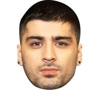 Zayn Malik (Stubble) Celebrity Mask, Flat Card Face, Fancy Dress Mask