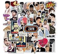 Zayn Stickers Waterproof Stickers, Pop Singer Decal, Scrapbook Stickers, Cute Aesthetic Trendy Music Stickers for Water Bottles Book Laptop Guitar Skateboard Suitcase