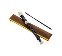 ZAZA- High-Quality Soprano Recorder with Zipper Bag, Cleaning Rod, and Grease. Features GR fingering.
