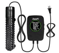 ZazaFi Aquarium Heater 100W/200W/300W/500W Submersible Fish Tank Heater with Over-Temperature Protection and Automatic Power-Off When Leaving Water for Saltwater and Freshwater320