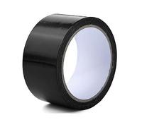 ZAZRA® Duct Tape- Strong Gaffer Tape Heavy Duty Adhesive Cloth Tape Super Sticky & Waterproof Gaffa Tape High Strength Duct Adhesive Cloth Repair Duct Tape 48mm x 10m (Pack 1) (BLACK)